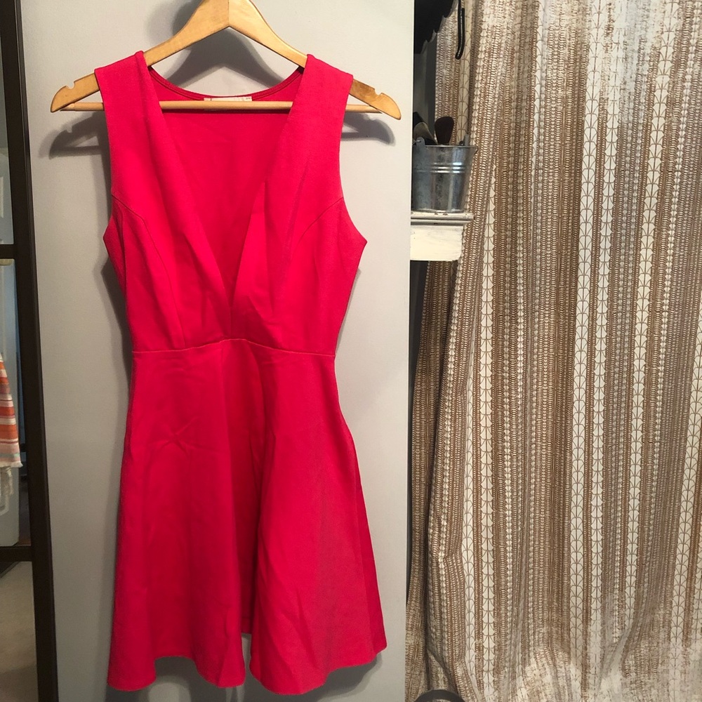 Mystic - Hot pink mini dress